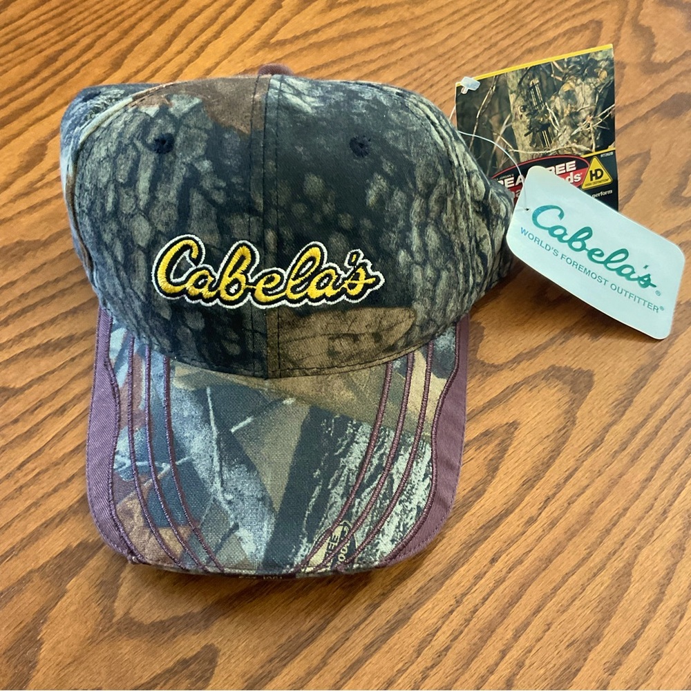 NWT Cabela’s Camo Hat, One Size Fits All